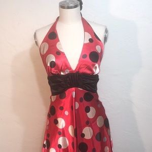 MORGAN & Co Size: 3 / 4 Halter Dress